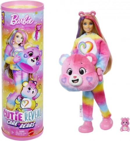 Barbie Cutie Reveal Care Bears Serie 2 Pink