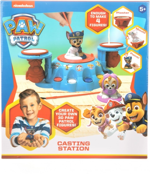 Kreativt sæt PAW PATROL – 3D støbning og maling