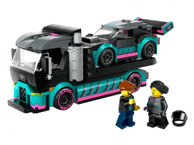 LEGOae City 60406 Lastbil med racerbil