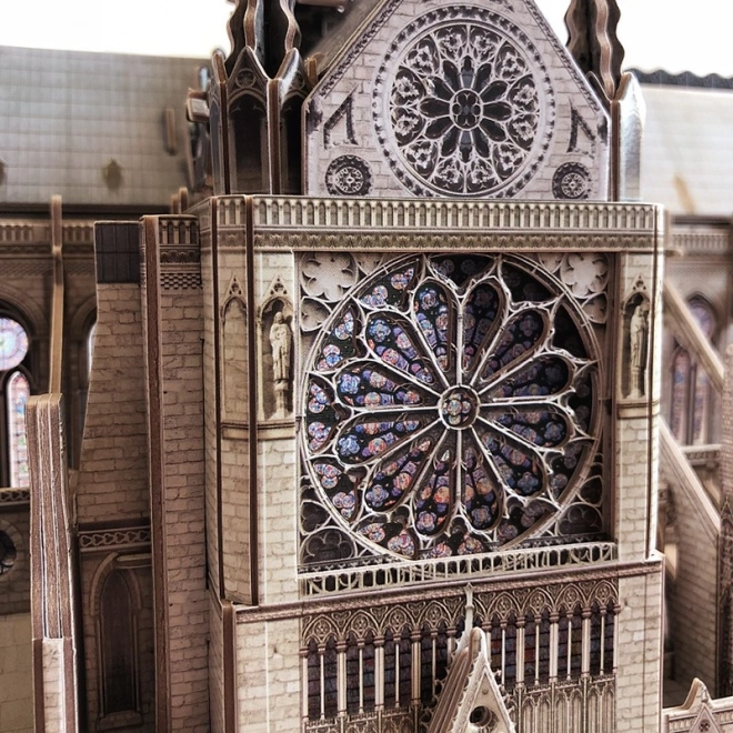 3D puslespil Katedralen Notre-Dame fra CubicFun