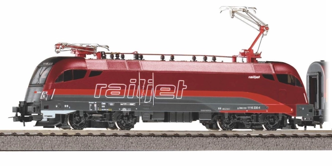 Detaljeret RAILJET ÖBB-model