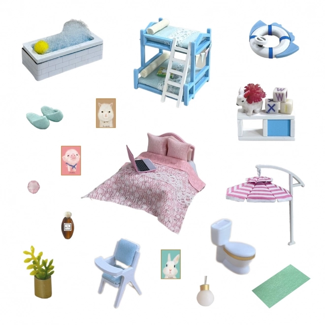 Dvǐđěťi miniature hus Eventyrslot