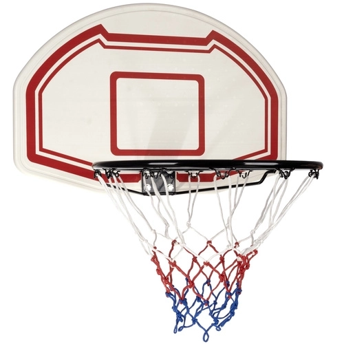 Vægmonteret basketballkurv med tavle og bøjle