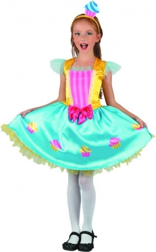 Kostume til karneval Prinsesse Cupcake