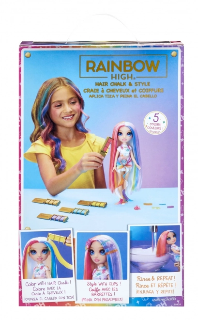 Rainbow High dukke med hårkridt