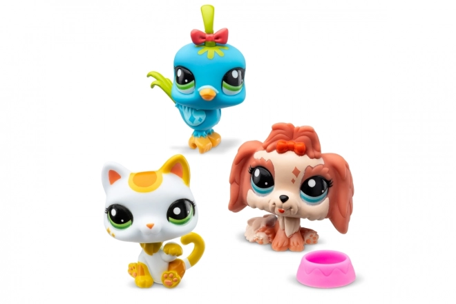 Littlest Pet Shop figurer 3 stykker