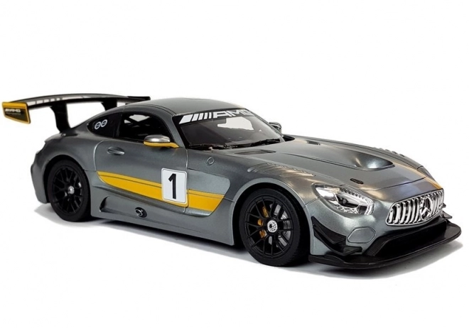 R/C bil Mercedes-AMG GT3 Rastar 1:14 grå fjernstyret