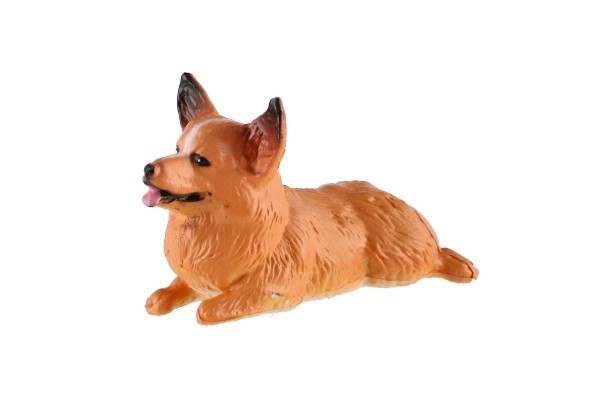 Plastfigur af hund og kat - blandede arter