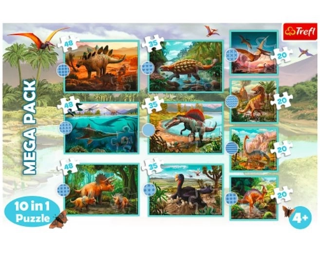 Puzzle Mød dinosaurerne