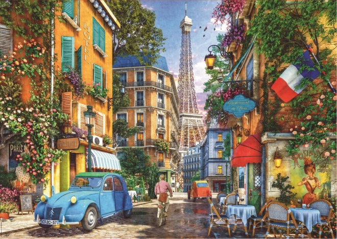 Educa puslespil Gamle parisiske gader 4000 brikker