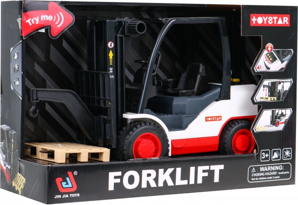 Interaktivt børnekøretøj TOYSTAR med drift og bevægelige gafler