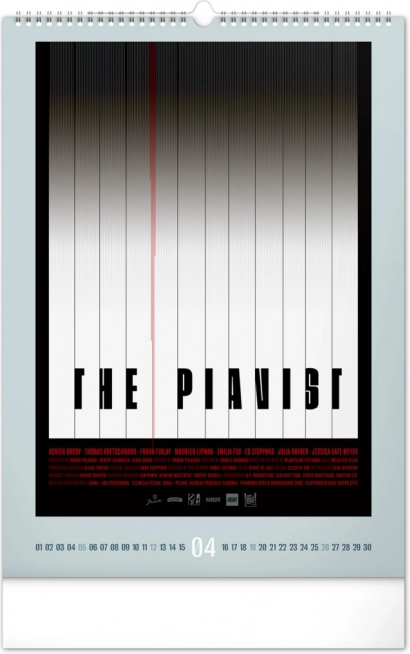 Vægkalender Alternative Filmplakater 2026