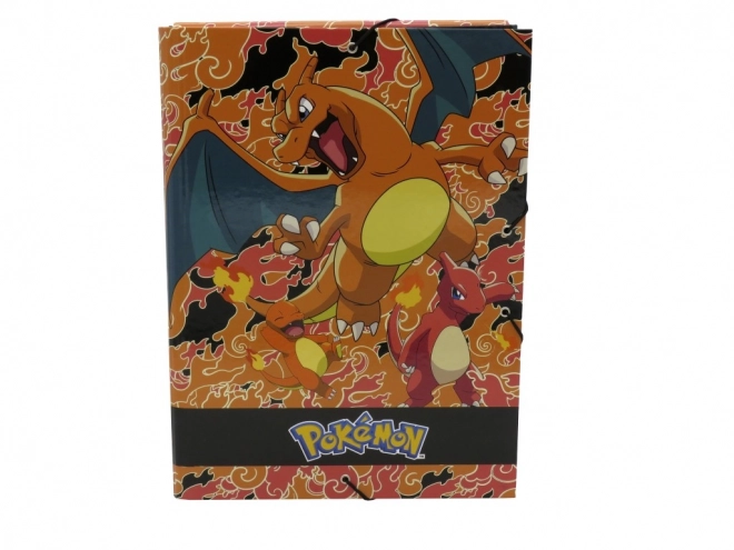 Pokémon A4 mappe med flap - Charmander