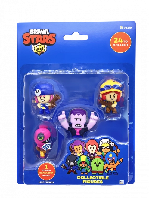 Sæt med figurer Brawl Stars serie 1 - 5 figurer