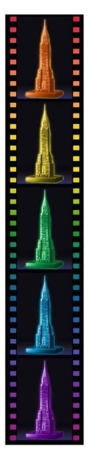 RAVENSBURGER Lysende 3D puslespil Nat Edition Chrysler Building 216 brikker