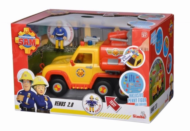Brandmand Sam Brandbil Venus 2.0 med figur