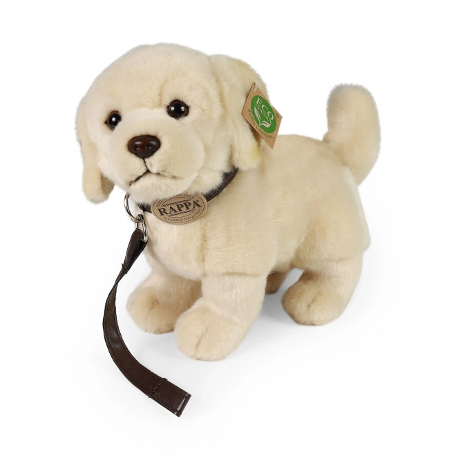 Plys Hund Golden Retriever med snor 25 cm