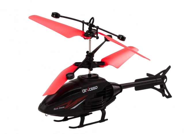 Fjernstyret RC gyro helikopter – rød