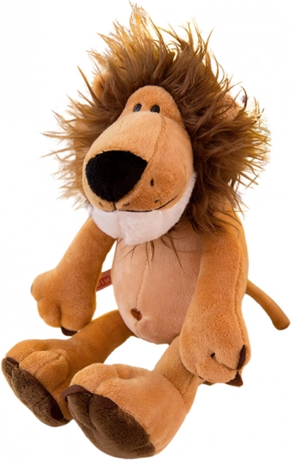 Plysbamse Løve med fyldig manke 22 cm