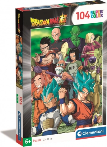 puslespil dragon ball 104 brikker clementoni