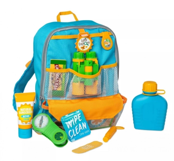 legesæt for små opdagelsesrejsende med rygsæk Melissa & Doug Let's Explore