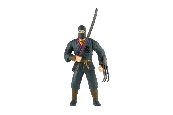 Ninja figur med tilbehør 10 cm