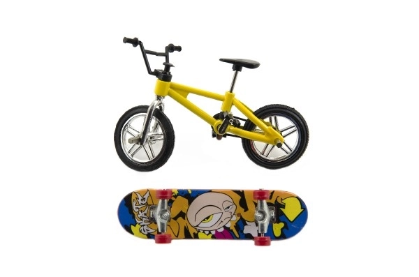Kolo + finger skateboard skruetrækker plastik 10cm på kort