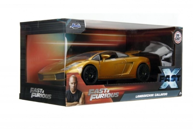 Metalmodelbil Hurtige og Rasende Lamborghini Gallardo 1:24