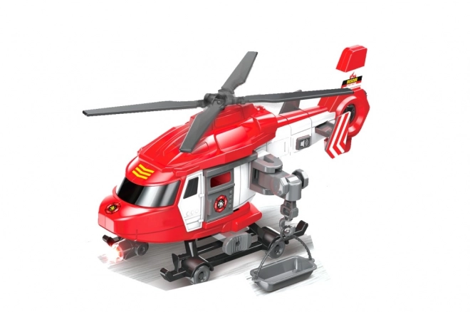 Brandmand helikopter 1:16