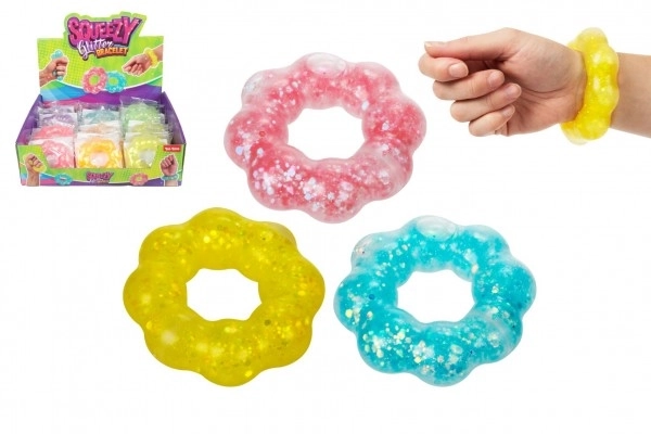 Antistress armbånd klemme slimet 8cm