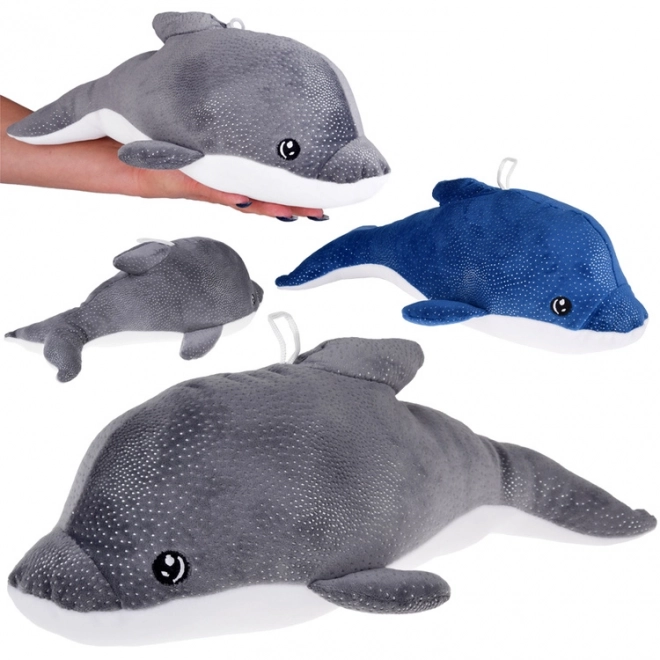 Plys legetøjsdelfin