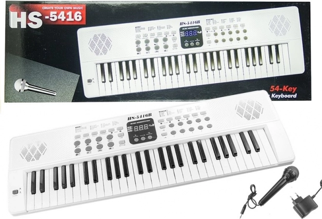 Elektroniske keyboards med USB-mikrofon