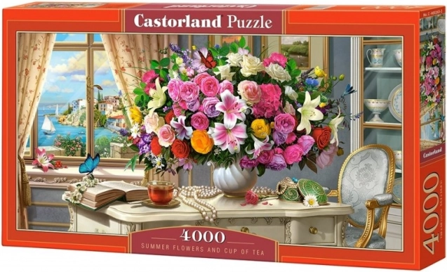 Puslespil 4000 brikker Sommerblomster