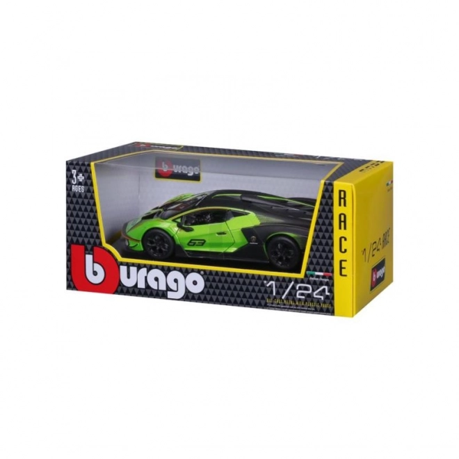 Bburago 1:24 Race Lamborghini Essenza SCV12 – Grøn