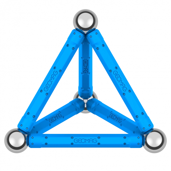 Magnetisk byggesæt Geomag Geometri 48 dele