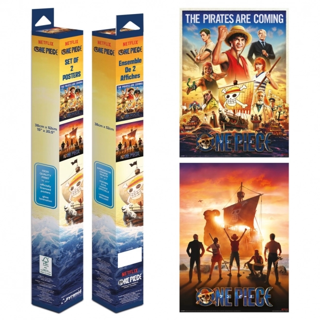 One Piece (Live Action) sæt mini plakater