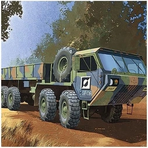 U.S. M977 8x8 militærlastbil – byggesæt