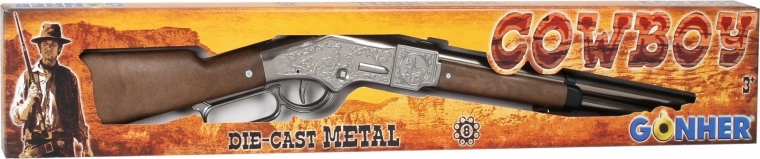cowboy metalgevær til 8 skud Gonher