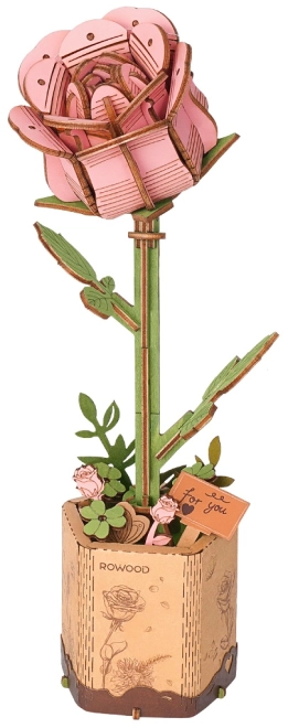 Realistisk rose, der aldrig visner