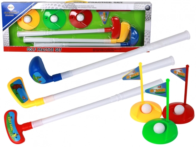 Mini plastik golf sæt til børn ks12