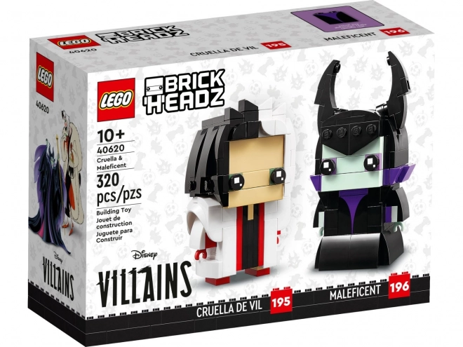 LEGO BrickHeadz 40620 Cruella og Maleficent