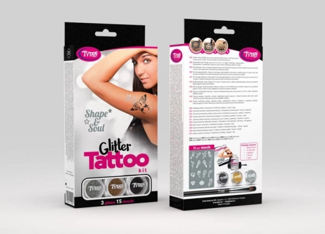 Sæt med glitrende tatoveringer TyToo Shape&Soul