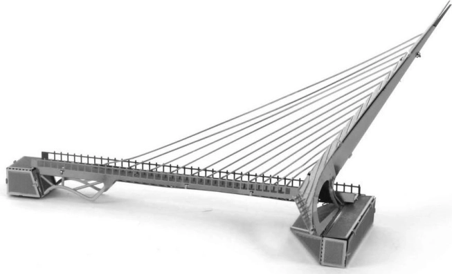 Metal Earth 3D-puslespil Sundial Bridge