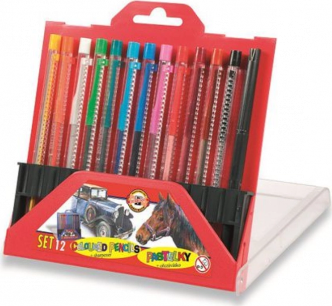 KOH-I-NOOR Mekaniske farveblyanter 12 stk