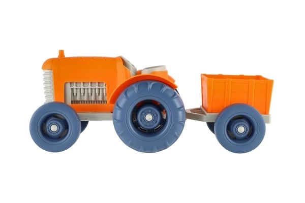 Plasttraktor med anhænger 31 cm