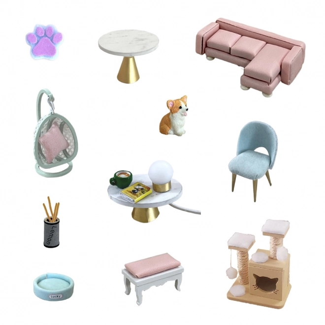 Dvǐđěťi miniature hus Eventyrslot