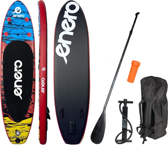 Oppustelig paddleboard ENERO 300 × 76 × 15 cm med tilbehørssæt