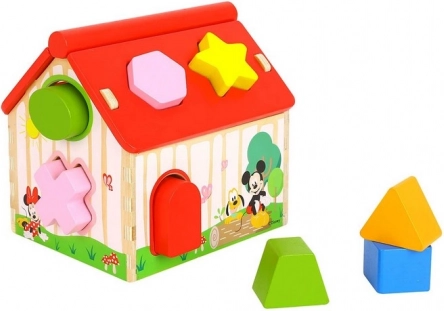 Træindsætningshus med Disney-figurer