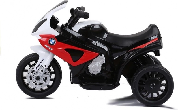 Motor på batteri BMW S1000RR trehjulet rød