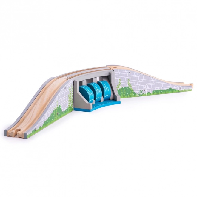 Bro med vandfald Bigjigs Rail